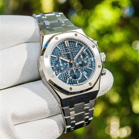 audemars piguet chronograph blue|Audemars Piguet selfwinding chronograph price.